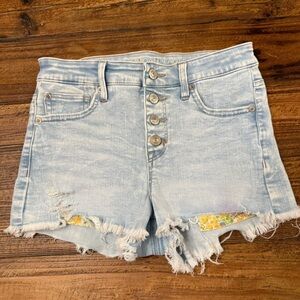 American Eagle Outfitters Light Blue Jean Shorts